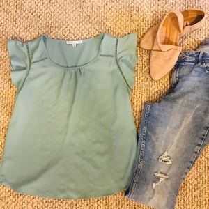 Aqua Blouse